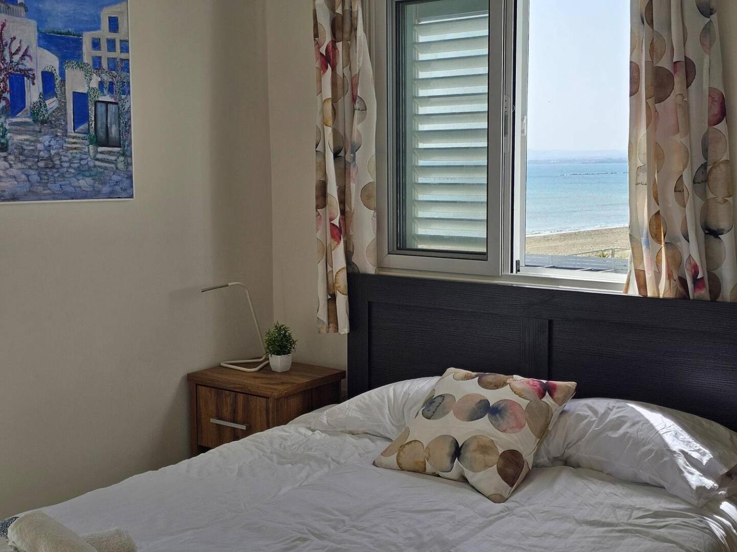 לרנקה Ammos Beachfront Villa Paradise מראה חיצוני תמונה