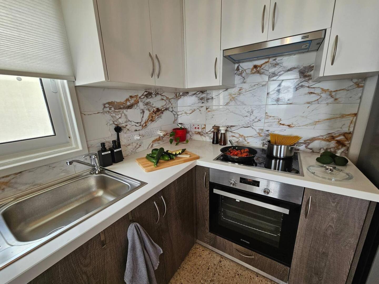 לרנקה Ammos Beachfront Villa Paradise מראה חיצוני תמונה